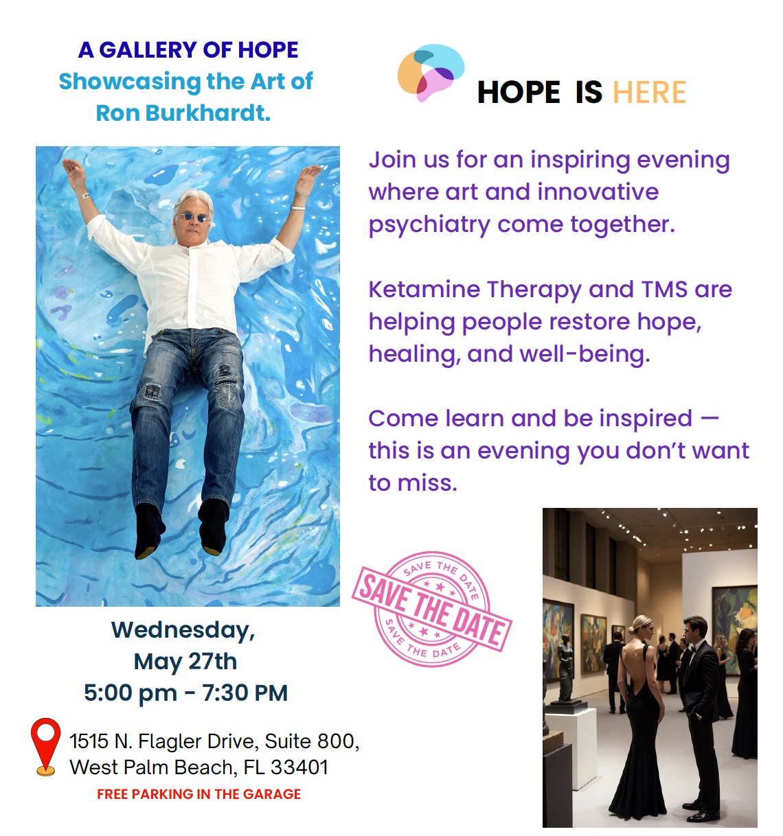 Collaboration event with Ron Burkhardt